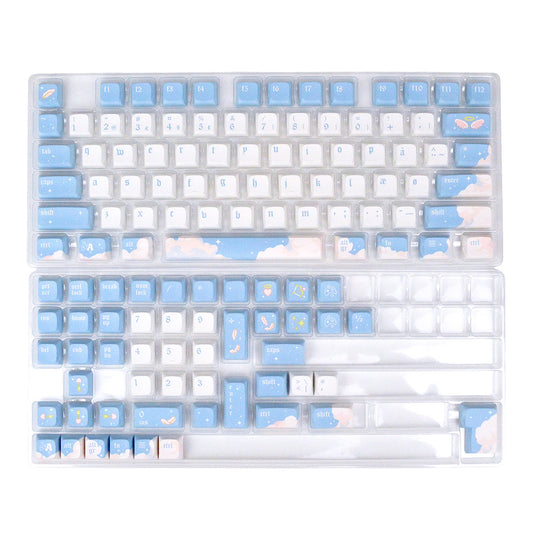 Angelic Blue | Appaz keycap sæt | Dansksproget