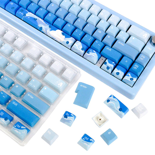 Blueberry Milkshake | Appaz keycap sæt | Dansksproget