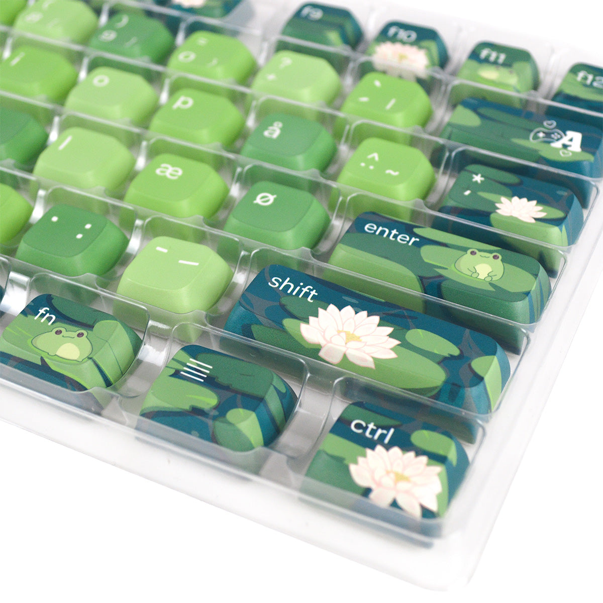 Frog pond | Appaz keycap sæt | Dansk, norsk og svensk