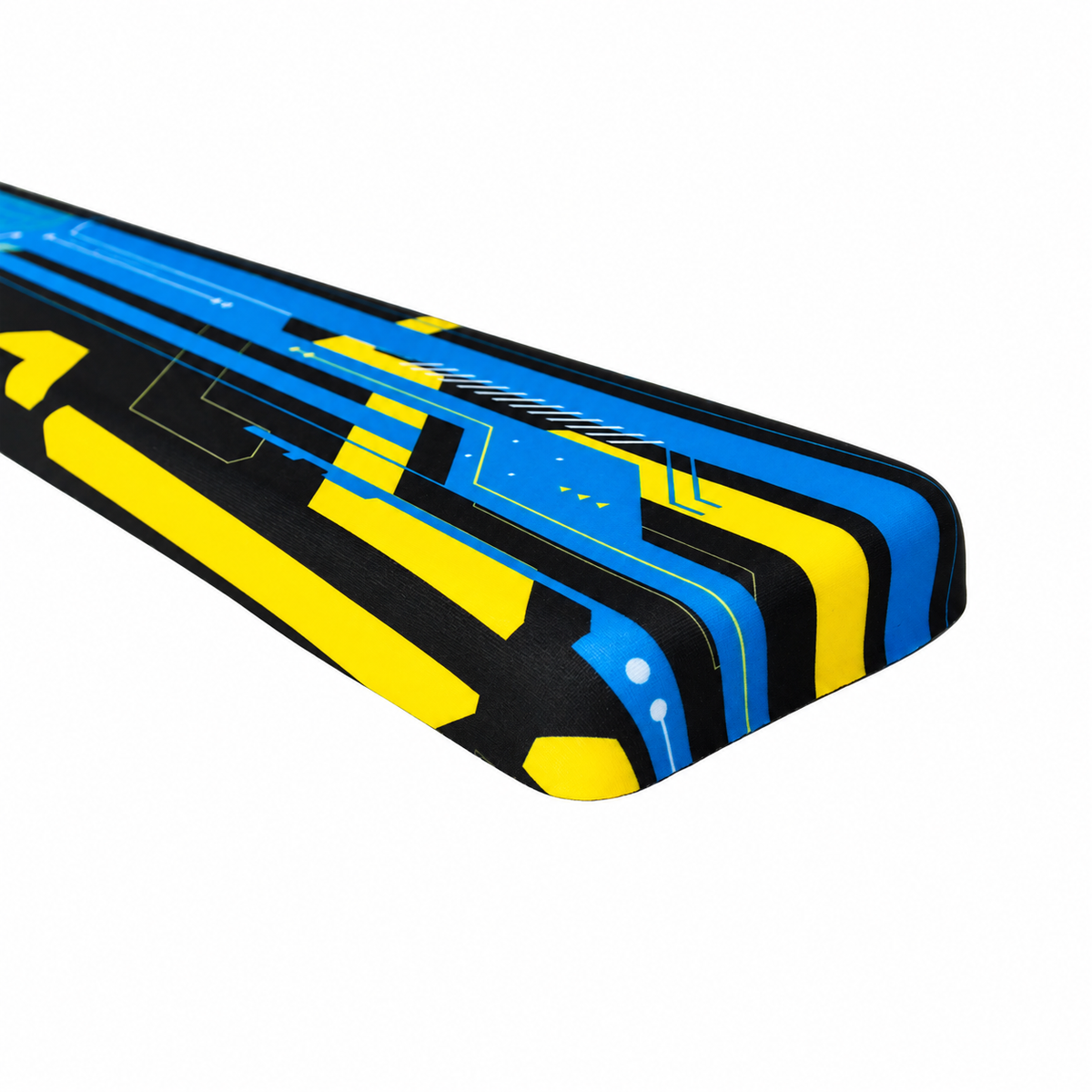 Cyberpunk Blue and Yellow | Appaz wrist rest