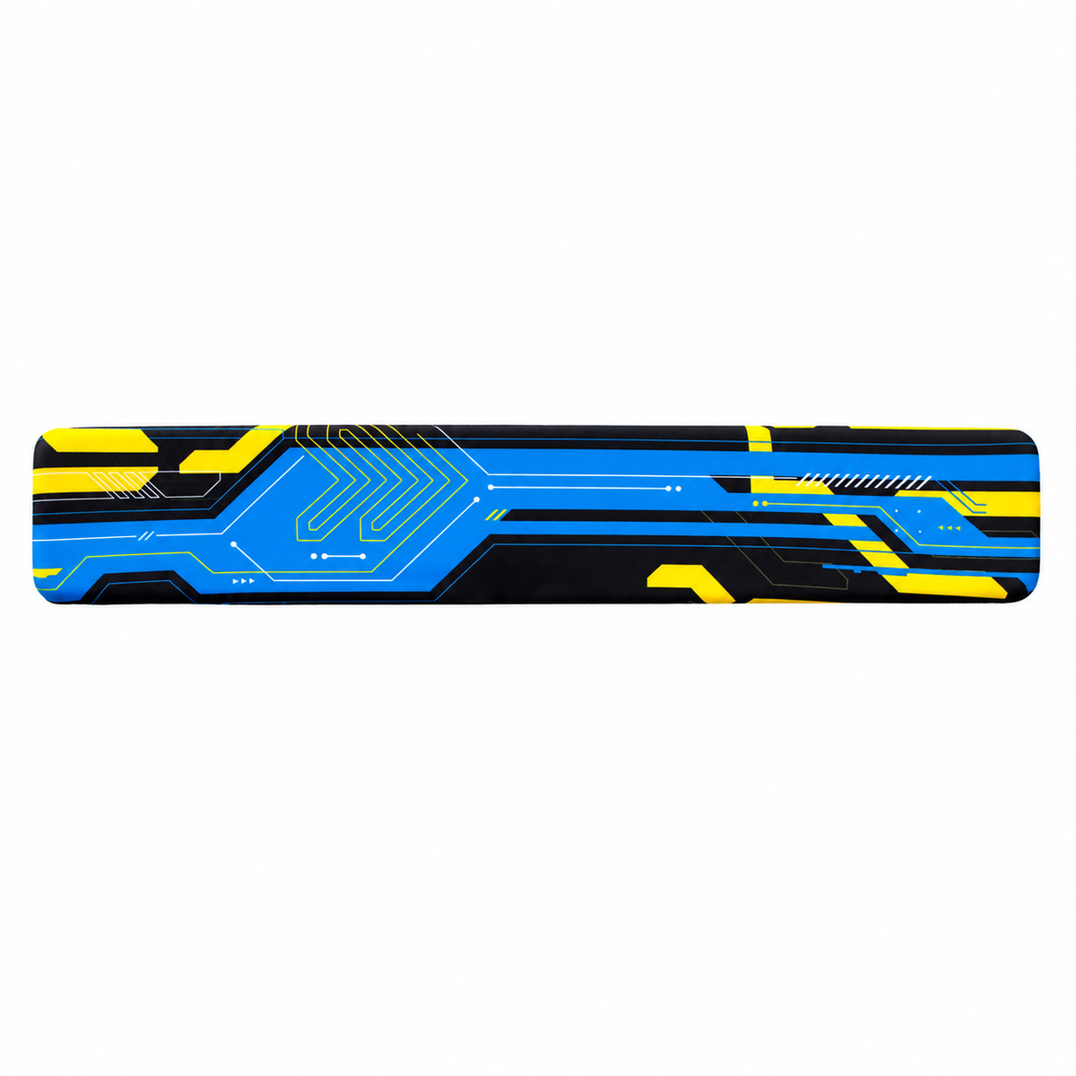 Cyberpunk Blue and Yellow | Appaz wrist rest