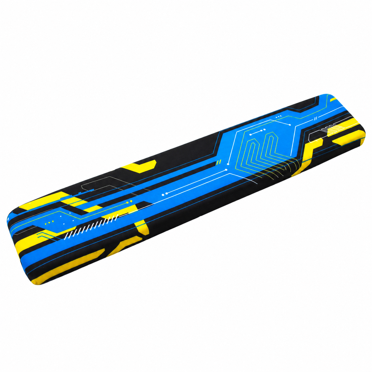 Cyberpunk Blue and Yellow | Appaz wrist rest