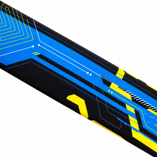 Cyberpunk Blue and Yellow | Appaz wrist rest
