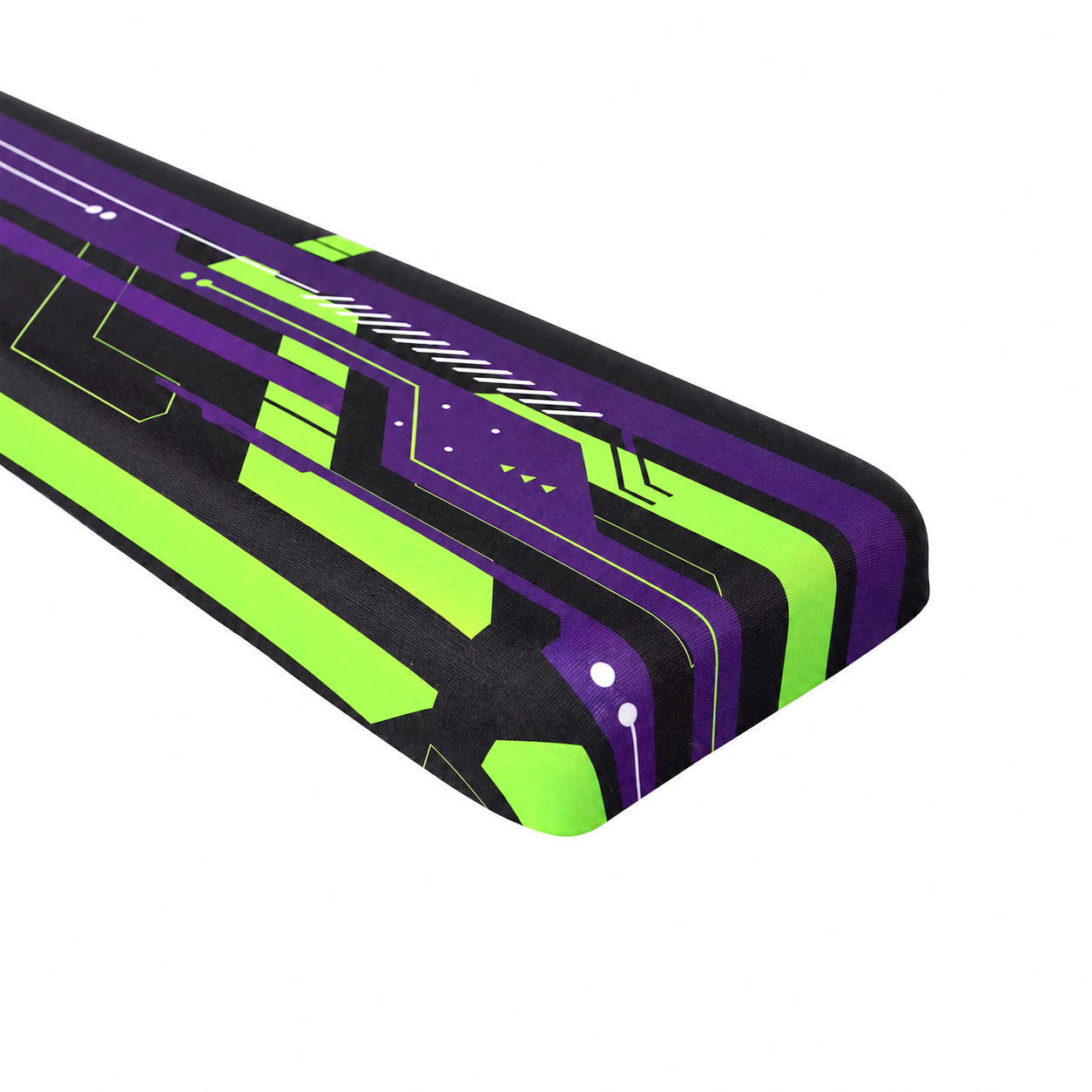 Cyberpunk Violet and Green | Appaz Wrist Rest