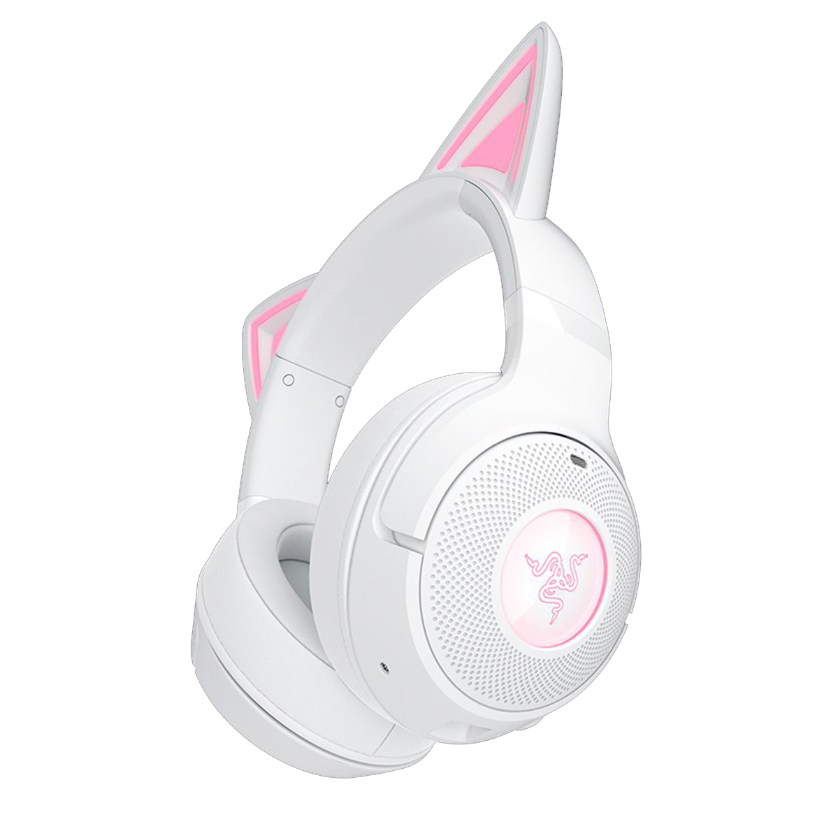 Razer Kraken Kitty V2 BT – White headset with cat ears and RGB – Appaz Razer Kraken Kitty V2 BT – White headset with cat ears and RGB – Appaz