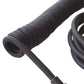 GX16 Coiled Aviator Keyboard Cable – USB-C | Sort
