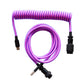 GX16 Coiled Aviator Keyboard Cable – USB-C | Lilla
