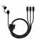 Kitty 3-in-1 Charging and Synchronisation Cable
