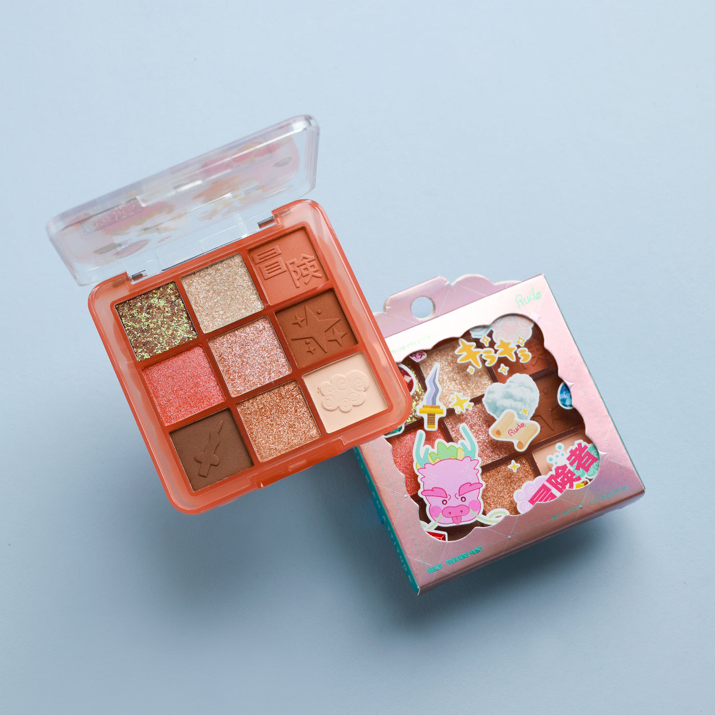Chibi Manga 9 Color Eyeshadow Palette - Treasure Hunt