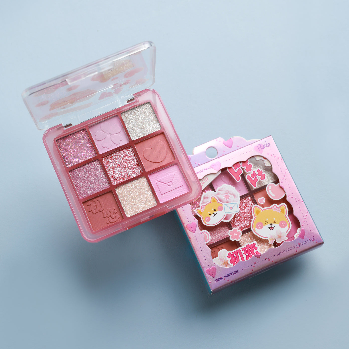 Chibi Manga 9 Color Eyeshadow Palette - Puppy Love