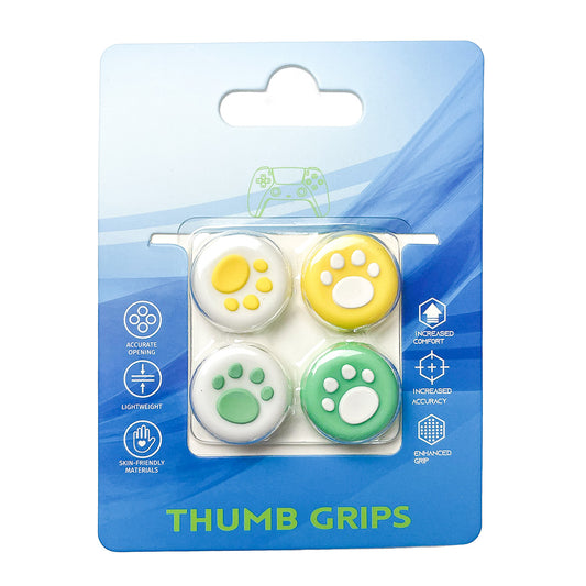 4 Pack Controller Thumb Grips Pastel Paws