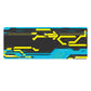 Cyberpunk Blue and Yellow | Appaz XXL Mousepad