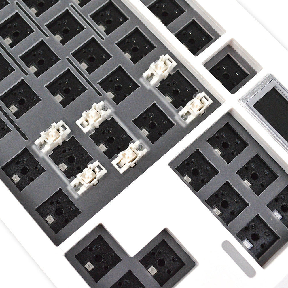 Appaz 80% TKL Størrelse Byg Selv Customized Tastatur | HVID CASE