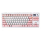 Appaz 80% TKL Størrelse Byg Selv Customized Tastatur | HVID CASE