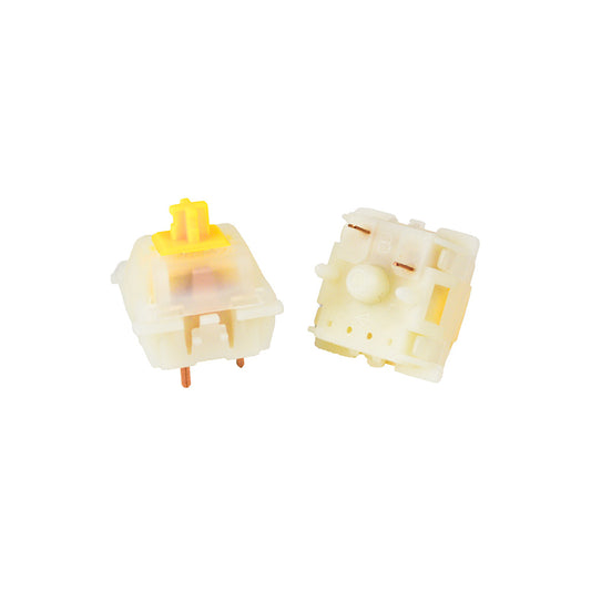 GATERON KS-3 X1 Milky Yellow Pro Switches