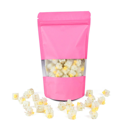 GATERON KS-3 X1 Milky Yellow Pro Switches