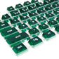 Gohtic Emerald Green | Appaz keycap set | Danish, Norwegian and Swedish