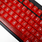 Gothic Ruby Red | Appaz keycap set | Danish, Norwegian, Swedish and Finnish