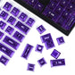 Gohtic Violet Amethyst | Appaz keycap set | Danish, Norwegian and Swedish