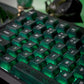 Gohtic Emerald Green | Appaz keycap set | Danish, Norwegian and Swedish