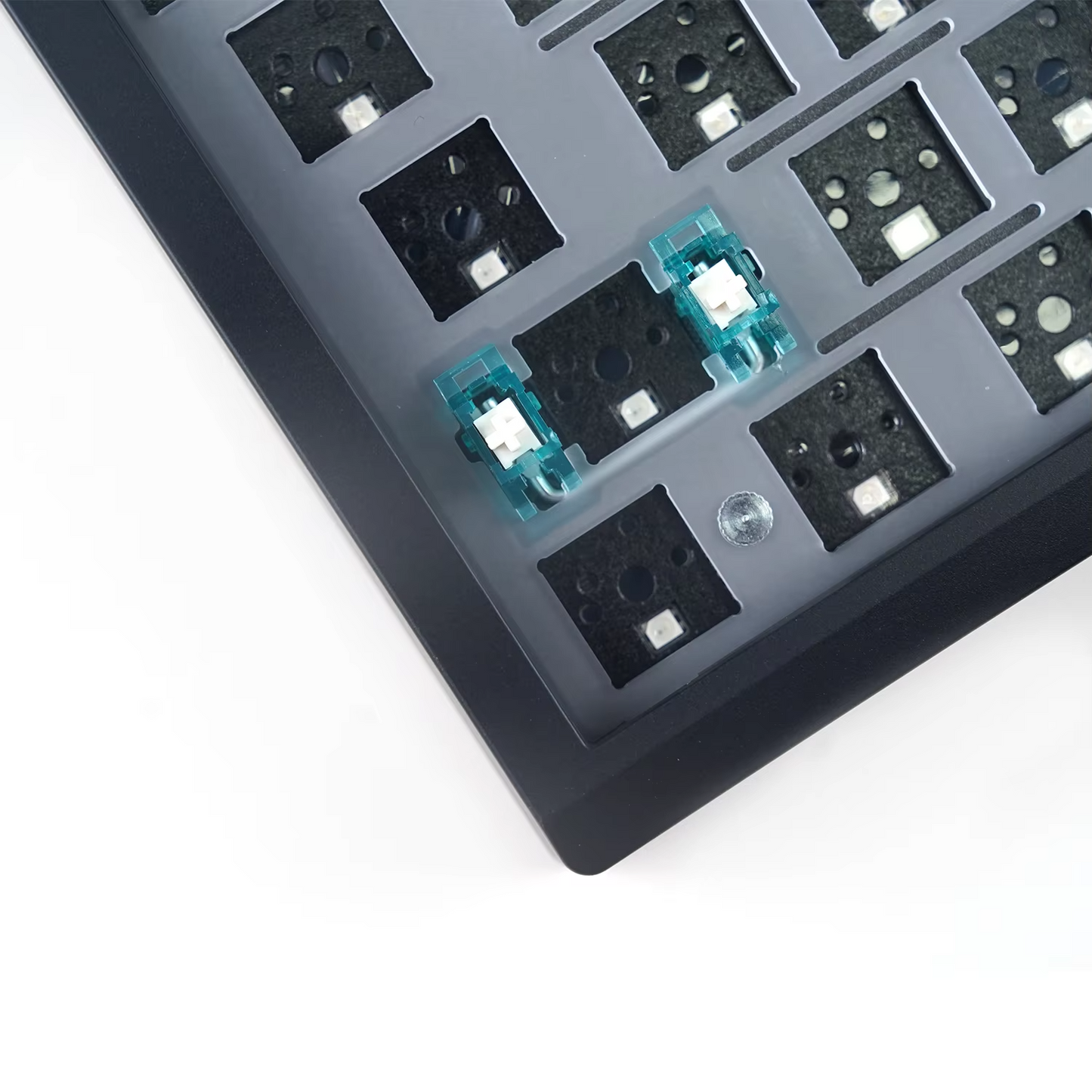 Zuoya GMK87 white keyboard case 80% TKL size