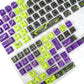 Neon Glitch | Appaz keycap sæt | Dansk, norsk, svensk og finsk