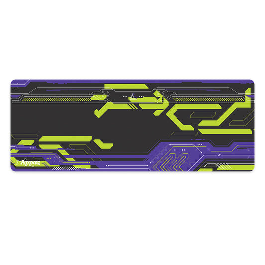 Cyberpunk Violet and Green | Appaz XXL Mousepad