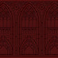 Gothic Ruby Red | Appaz XXL musemåtte