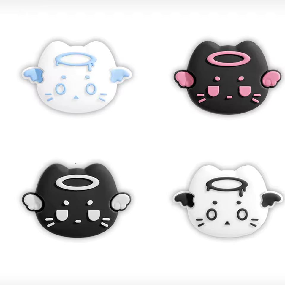 Angel Cats - 4 pak Thumb Grips til Nintendo Switch 2