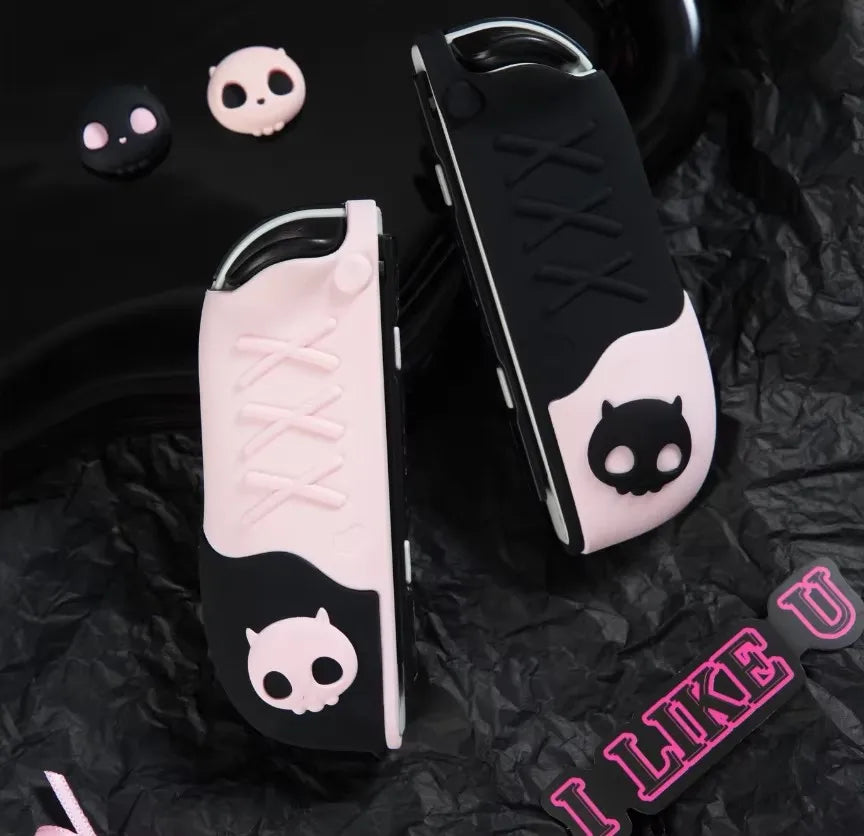 Nintendo Switch OLED Sweetheart Skull silikoneskin