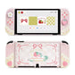 Nintendo Switch OLED Cream Strawberry silicone skin pink