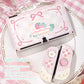 Nintendo Switch OLED Cream Strawberry silicone skin pink