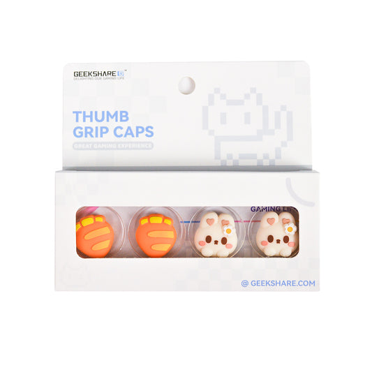 Kaniner - 4 pak Thumb Grips til Nintendo Switch 1