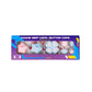 Pastel stjerner med mini button caps - 4 pak Thumb Grips til Nintendo Switch 1