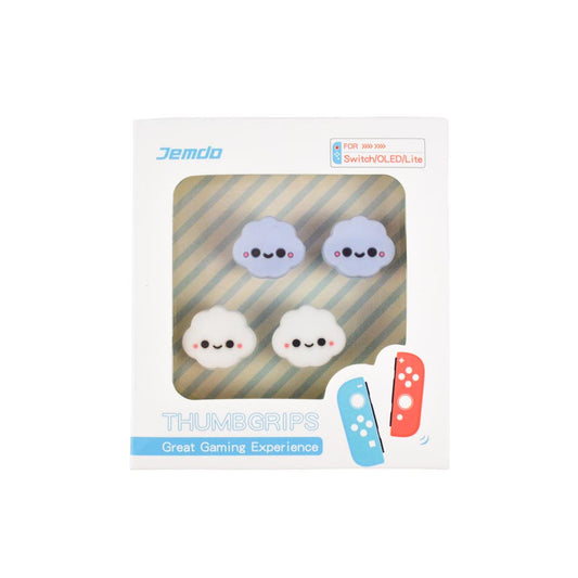 Skyer - 4 pak Thumb Grips til Nintendo Switch 1