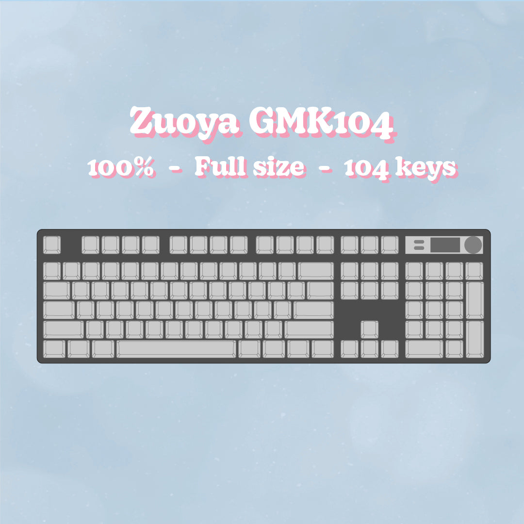 Appaz 100% Størrelse Byg Selv Customized Tastatur | SORT CASE