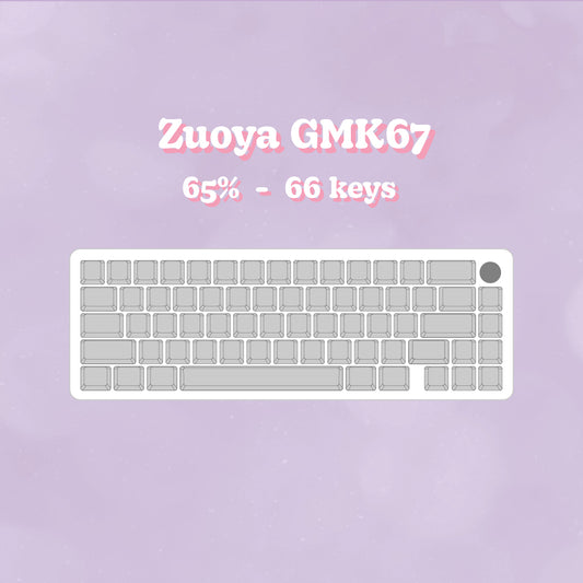 Appaz 65% Størrelse Byg Selv Customized Tastatur | HVID CASE