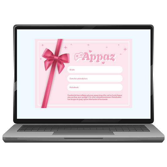 Digitalt gavekort til Appaz