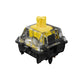 GATERON Everfree Silent Yellow Linear Switches