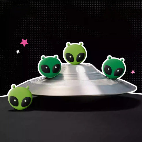 Green Aliens - 4-pack Thumb Grips for Nintendo Switch 2