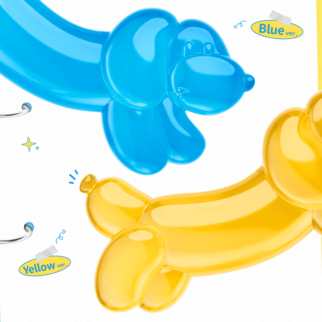 Jelly ballondyr håndledsstøtte