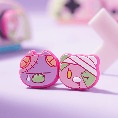 Cute zombie - 4 pak Thumb Grips til Nintendo Switch 2