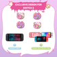 Cute zombie - 4 pak Thumb Grips til Nintendo Switch 2