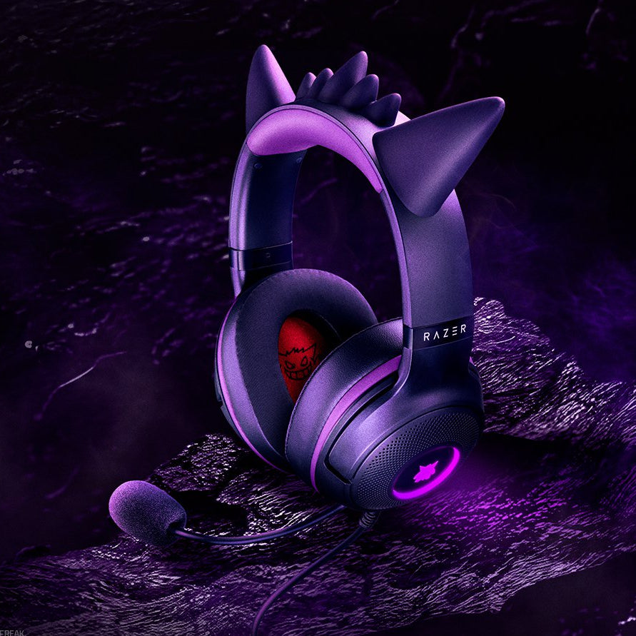 Razer Kraken Kitty V2 - POKÉMON Gengar Edition | Kablet gaming headset