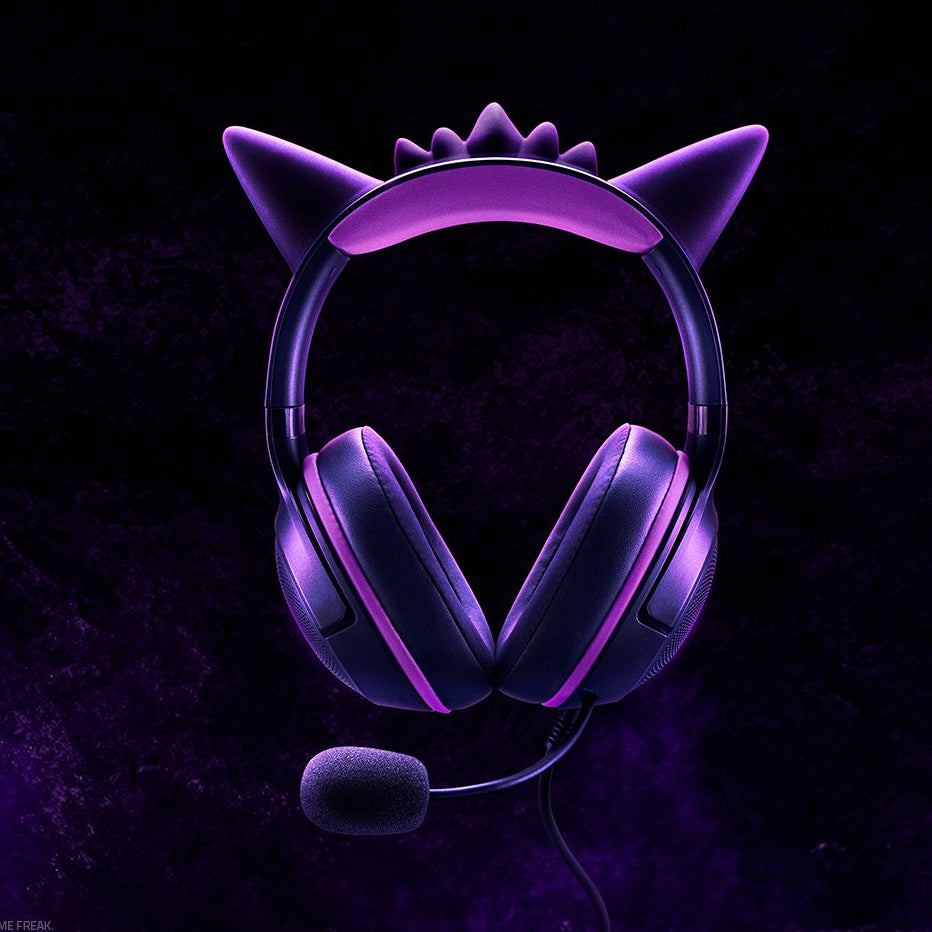 Razer Kraken Kitty V2 - POKÉMON Gengar Edition | Kablet gaming headset