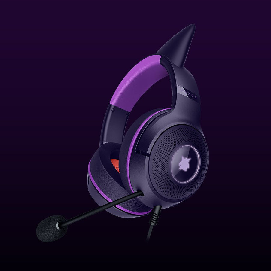Razer Kraken Kitty V2 - POKÉMON Gengar Edition | Kablet gaming headset