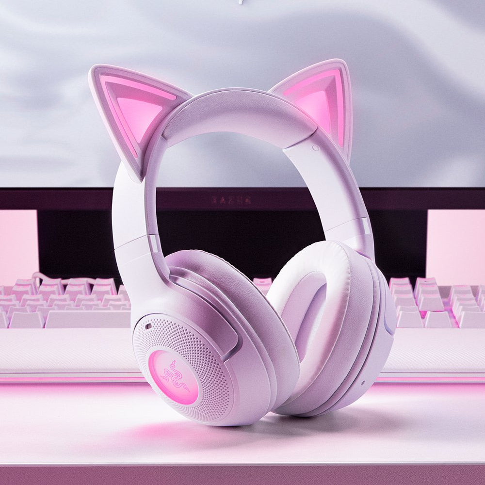 Razer Kraken Kitty Edition BT V2 - White | Trådløst gaming headset