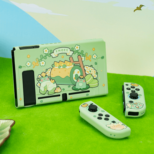 Nintendo Switch 2 Matcha Froggy Protective Case
