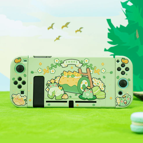 Nintendo Switch 2 Matcha Froggy Protective Case