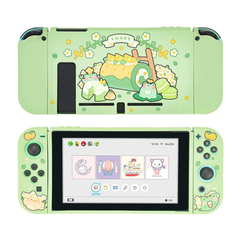 Nintendo Switch 2 Matcha Froggy Protective Case
